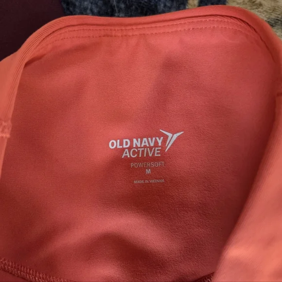 Leggings Set 6 Like New Old Navy Active Bundle Medium 5 High Rise 1 Biker Shorts - Picture 12 of 16